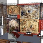 Three-dimensional reconstruction of the church of,