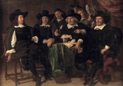  Bartholomeusvan der Helst,  The Four Governors of the Crossbow (Voetboog), 1656, Amsterdam Museum