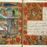 Prayer book (fols. 51v–52r) (see fig. 17),  ca. 1490–1500,  Royal Library, The Hague