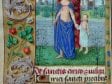 Master of the Dresden Prayerbook, Donne Hours: Saint Quiricus and His Mother Saint ,  ca. 1480,  Louvain-la-Neuve, Archives de l'Université