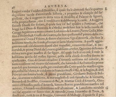 Detail of page 98 from Lodovico Guicciardini, De,  Harvard University, Houghton Library, Cambridge, Mass.