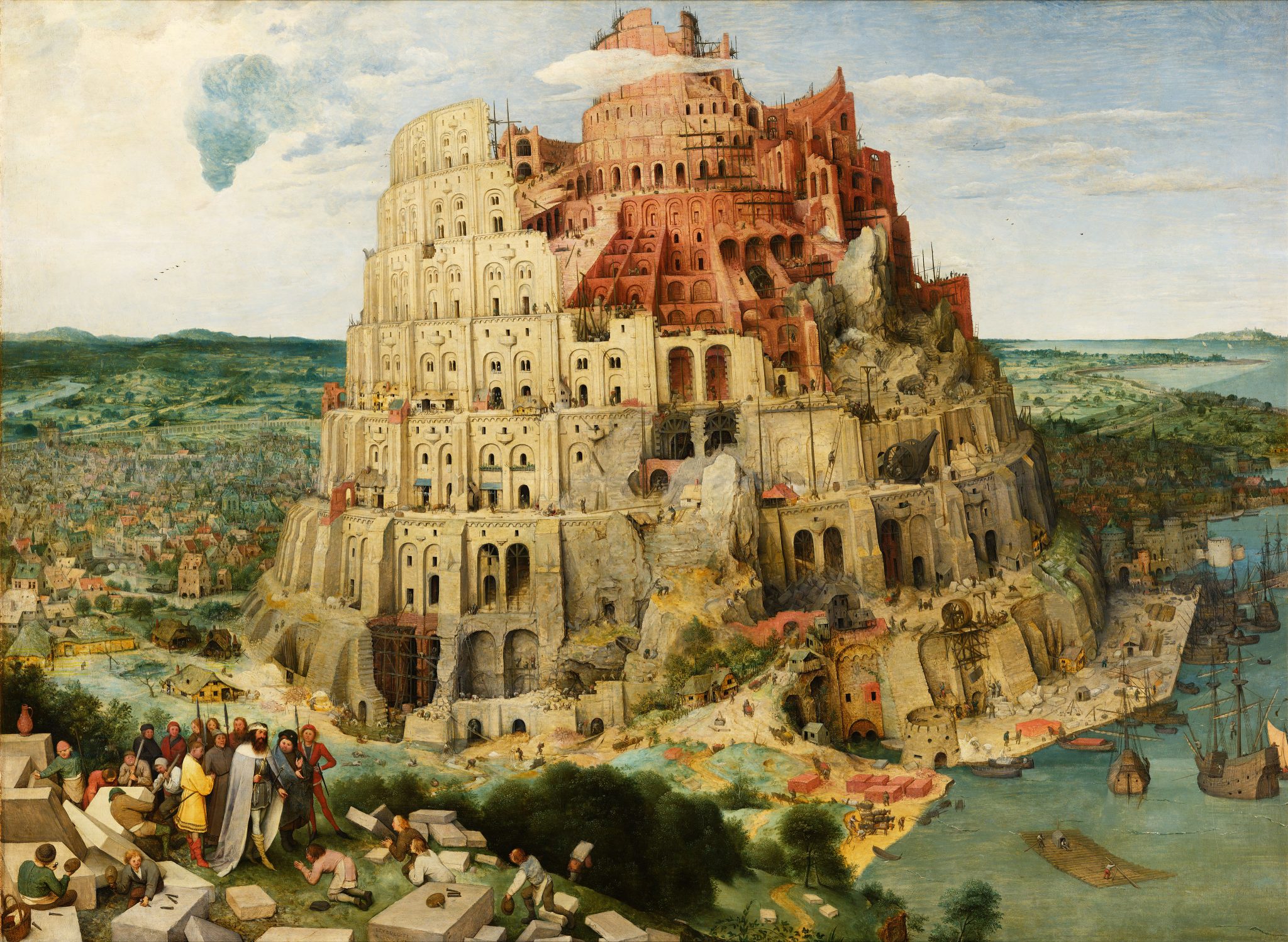 Come, let us make a city and a tower: Pieter Bruegel the Elder's Tower of  Babel and the Creation of a Harmonious Community in Antwerp - Journal of  Historians of Netherlandish Art