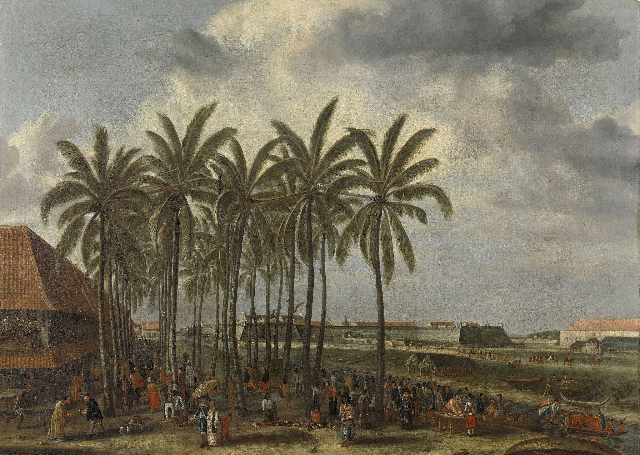 Dutch Batavia Exposing the Hierarchy of the Dutch Colonial City