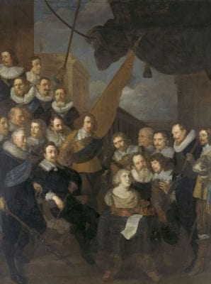Joachim von Sandrart,  Company of Captain Cornelis Bicker and Lieutenan, 1640, Rijksmuseum, Amsterdam