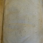 Unknown,  Final flyleaf, with at least eight round offsets,  University Library, Liège