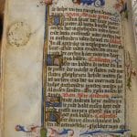 Unknown,  Folio with the suffrage to Saint Peter, with a ro,  University Library, Liège