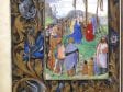 Justus van Ghent(?),  Hours of Mary of Burgundy, fol. 99v, The Crucifi,  ca. 1465/70,  Österreichische Nationalbibliothek