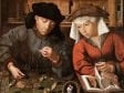 Quinten Massys,  Moneychanger and His Wife,  dated 1514,  Musée du Louvre, Paris