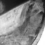 Infrared image detail of Scholar Sharpening a Qu,