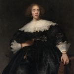 Rembrandt van Rijn,  Portrait of a Woman with a Fan,  The Metropolitan Museum of Art, New York, anonymous gift, Gift of Helen Swift Nelson, 1943