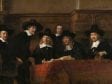 Rembrandt van Rijn,  Sampling Officials of the Drapers’ Guild, insc,  Rijksmuseum, Amsterdam