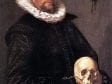 Frans Hals,  Portrait of a Sixty-year-old Man Holding a Skull,  ca. 1611,  The Barber Institute of Fine Arts, Birmingham