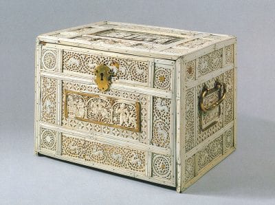Unknown Sri Lankan,  Writing Cabinet, early 17th century, Kunsthistorisches Museum, Kunstkammer, Vienna