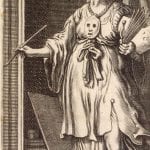 Pictura, engraving from Cesare Ripa, Iconologia, 1644,
