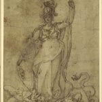 Federico Zuccaro,  Minerva Subduing the Vices,  ca. 1570/81, The British Museum, London