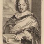 Paulus Pontius after Anthony van Dyck,  Portrait of Constantijn Huygens,  ca. 1636,  National Gallery of Art, Rosenwald Collection, Washington, D.C.
