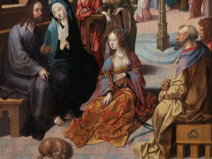 Cornelis Engebrechtsz,  Christ’s Second Visit to the House of Mary and, ca. 1505, Rijksmuseum, Amsterdam