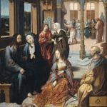 Cornelis Engebrechtsz,  Christ’s Second Visit to the House of Mary and,  ca. 1505,  Rijksmuseum, Amsterdam