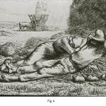 Jacques Adrien Lavieille (1818–1862) after Jean-François Millet, printed by Jules Claye, Noon, 1860,  The Art Institute of Chicago