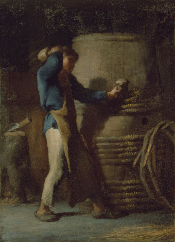 Jean-François Millet,  The Cooper,  ca. 1848–50,  Museum of Fine Arts, Boston