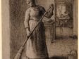 Jean-François Millet,  Woman Sweeping Her Home,  1850s,  Private collection. Christie’s