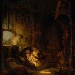 Rembrandt,  The Carpenter’s Household, 1640,  Musée du Louvre, Paris