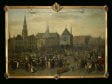Adriaen van Nieulandt,  Dam Square with the Lepers’ Parade of 1604 on , 1633,  Amsterdam Museum