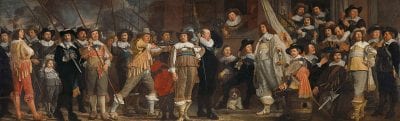 Bartholomeus Van der Helst,  Company of Captain Roelof Bicker and Lieutenant , 1639, Rijksmuseum Amsterdam, on loan from the city of Amsterdam (SA 7327).