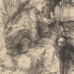 Rembrandt van Rijn,  The Hundred Guilder Print, detail (fig. 2),  ca. 1648,