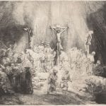 Rembrandt van Rijn,  Christ Crucified Between the Two Thieves (The Th, 1653,  The Metropolitan Museum of Art, New York