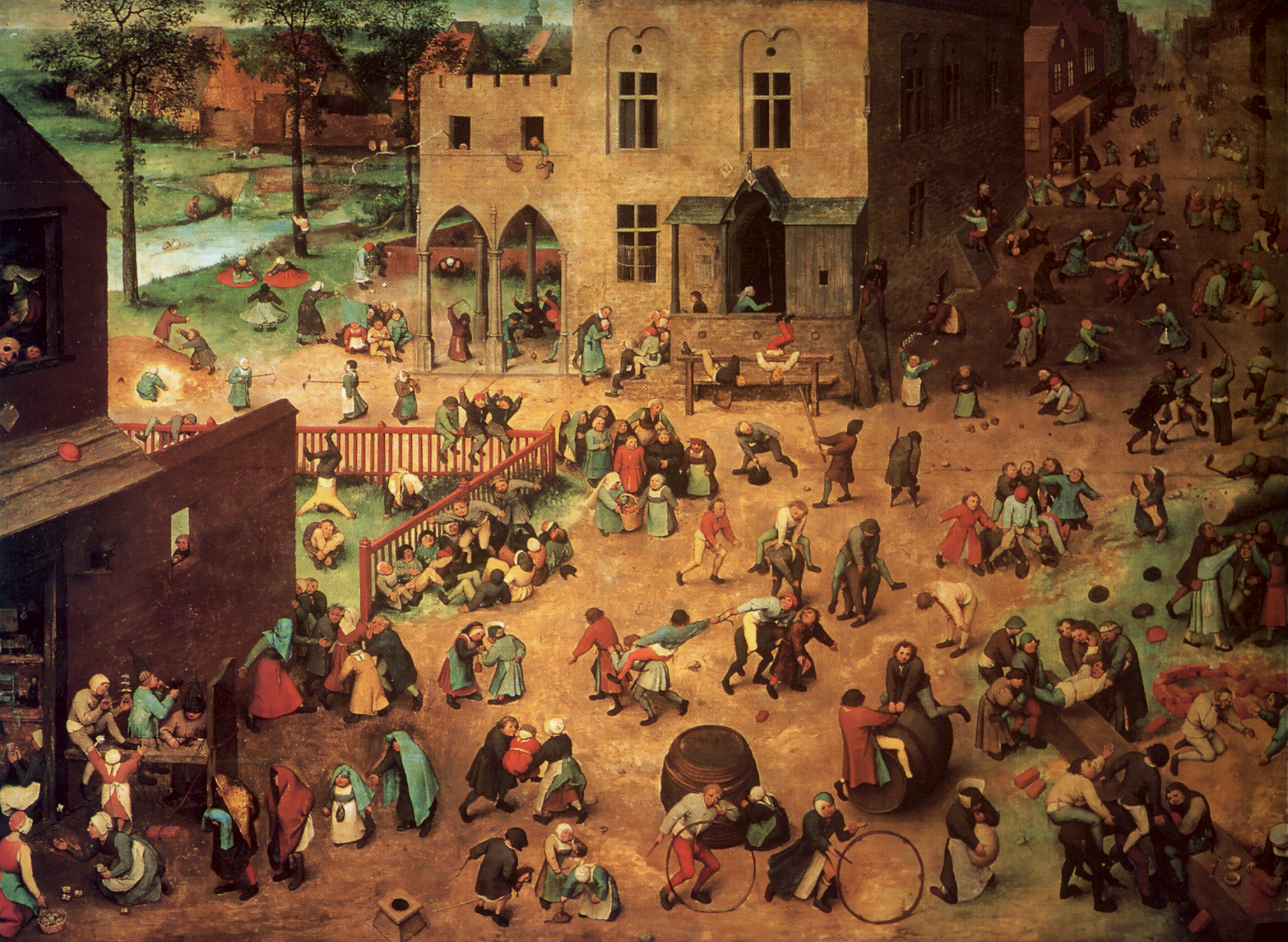 Homo ludens Pieter Bruegels Childrens Games and the Humanist Educators