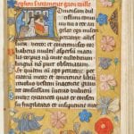 Incipit of a prayer to the Sacrament (fol. 153r),,  ca. 1510,  Koninklijke Bibliotheek Albert I, Brussels