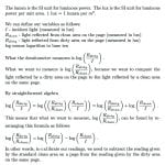 Fig. 15. The math behind densitometry.