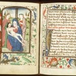 Full-page miniature with the Lamentation, and a d,  Koninklijke Bibliotheek, The Hague