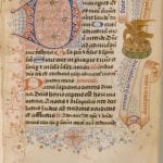 Opening of the Hours of the Cross, with red and b,