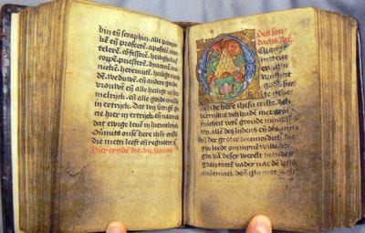 Incipit of the Hundred Articles of the Passion (f, ca. 1450-1500, Koninklijke Bibliotheek, The Hague