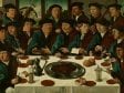 Cornelis Anthonisz,  Meal of a Squad of Civic Guardsmen of the St. Ge, 1533,  Amsterdam Museum