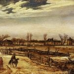 Esaias van de Velde,  Winter Landscape, 1614,  Fitzwilliam Museum, Cambridge