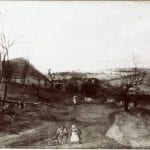 Jacob Grimmer,  Landscape with Peasant Cottages: Autumn (from a,  Museum van Schone Kunsten, Budapest