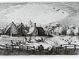 Claes Janszn Visscher, Bleaching Fields by the Dunes (from the series Pleasant Places [...]), ca. 1611-14, etching, 10.3 x 15.8 cm