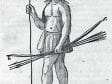  Tupinambà Man, From Willem Piso and Georg Markg, 1648,