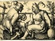 Sebald Beham,  A Couple of Fools,  1540s,  The British Museum, London