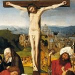 Gerard David,  Crucifixion (detail),  Museo Thyssen-Bornemisza, Madrid