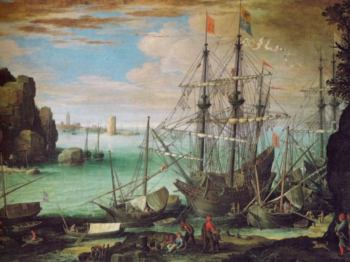 Paul Bril, Seaport, 1611, Museo e Galleria Borghese, Rome