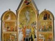 Giovanni del Biondo,  Martyrdom of Saint Sebastian with Scenes from His,  late 14th century,  Florence, originally in the Duomo, currently in the Museo dell’Opera di S. Maria del Fiore