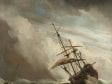 Willem van de Velde (II), A Ship on the High Seas Caught by a Squall, known as 'The Gust', ca. 1680, Rijksmuseum, Amsterdam