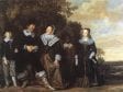 Frans Hals,  Family Group in a Landscape,  ca. 1648,  Madrid, Museo Thyssen-Bornemisza