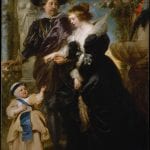 Peter Paul Rubens,  Rubens, His Wife Helena Fourment, and Their Son ,  ca. 1635,  New York, The Metropolitan Museum of Art