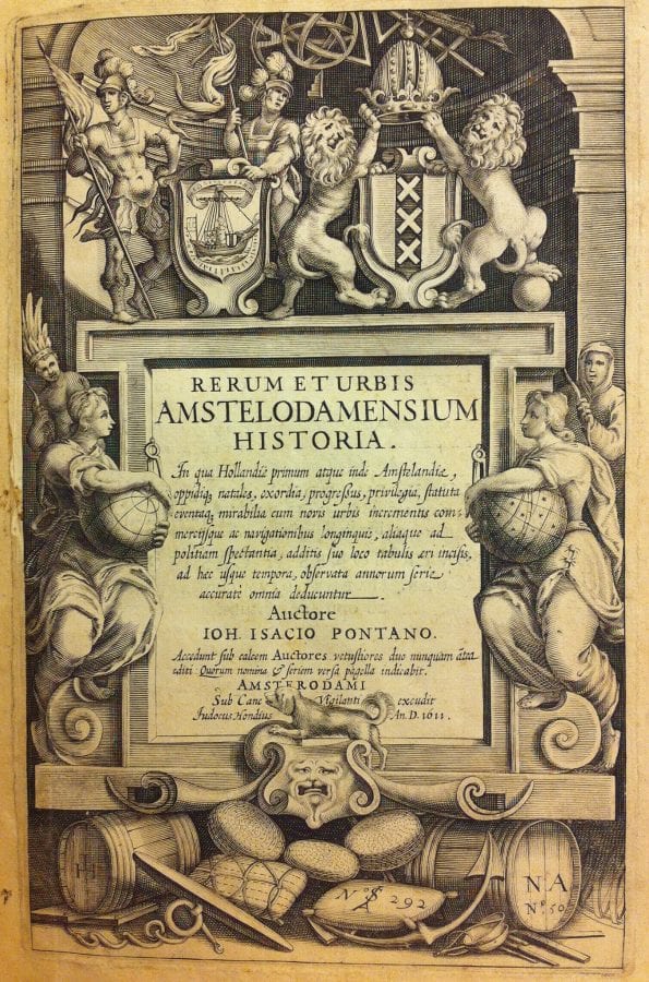 Frontispiece, From Johannes Pontanus, Rerum et U, San Marino, Calif., The Huntington Library