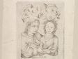 Israhel van Meckenem;   The Ill-Matched Couple (after the Housebook Master);  ca. 1480–90;  engraving;  15.5 x 17.4 cm.;   New York, Metropolitan Museum of Art;  Gift of M. Feltenstein, 2015, inv. 2015.703